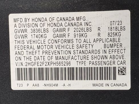 Used 2023 Honda Civic LX image 28