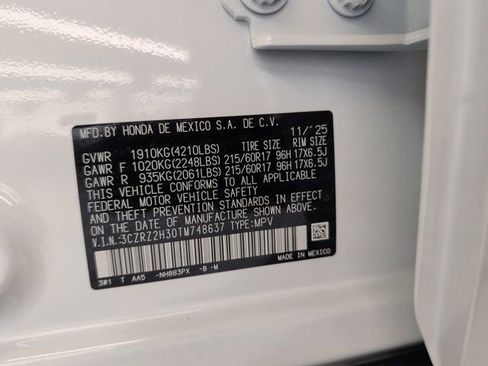 New 2026 Honda HR-V LX image 36