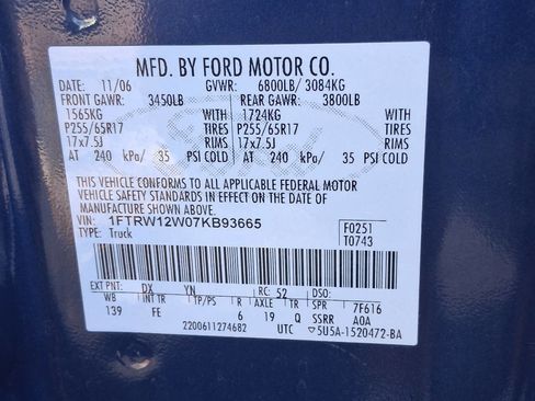Used 2007 Ford F150 XLT image 18