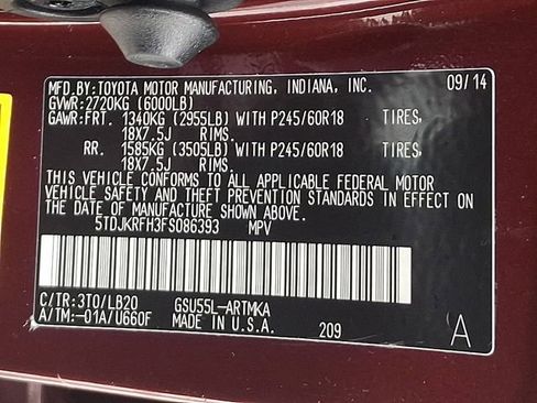 Used 2015 Toyota Highlander XLE image 28