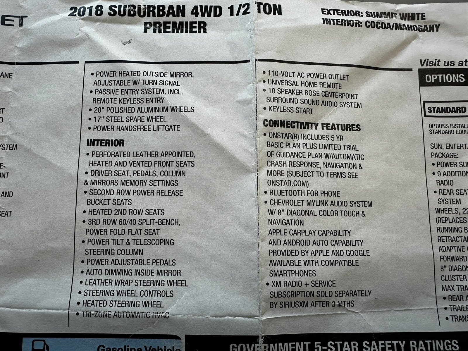 Used 2018 Chevrolet Suburban Premier AWD/4WD image 95