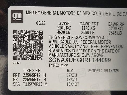 Used 2024 Chevrolet Equinox LT w/ LPO, Floor Liner Package image 27