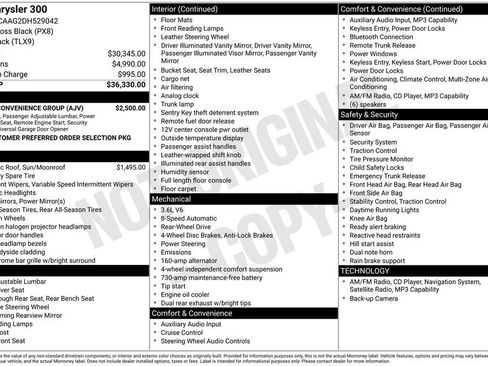 Used 2013 Chrysler 300 w/ Driver Convenience Group RWD image 7