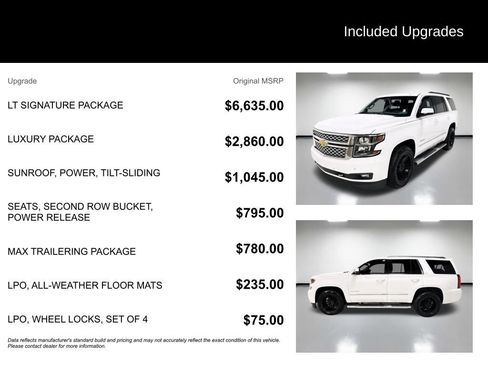 Used 2019 Chevrolet Tahoe LT w/ LT Signature Package AWD/4WD image 7