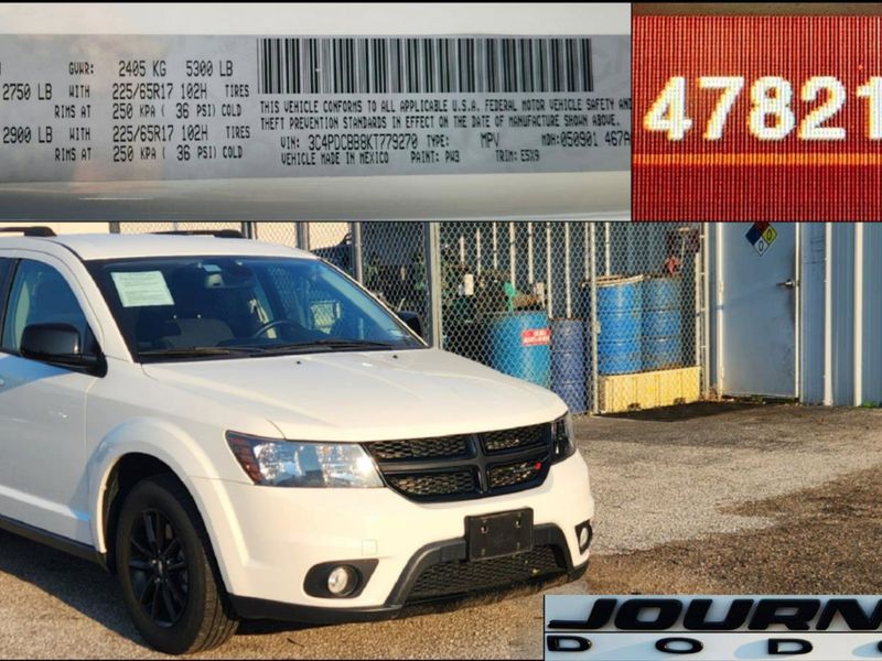 Used 2019 Dodge Journey SE image 1