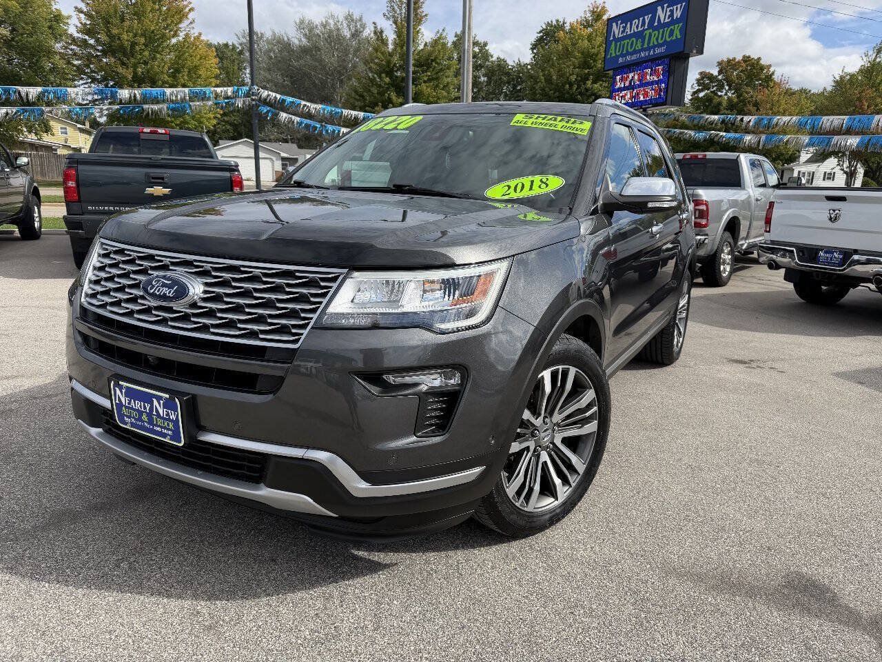 Used 2018 Ford Explorer Platinum AWD/4WD image 1