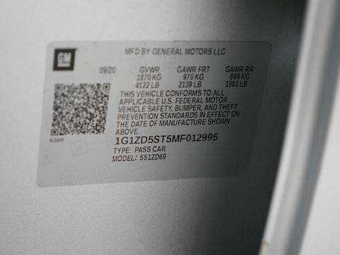 Used 2021 Chevrolet Malibu LT FWD image 26