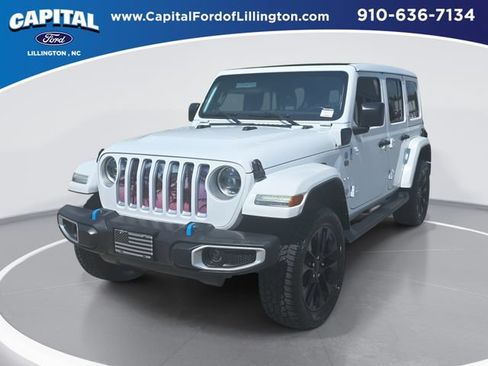 Used 2023 Jeep Wrangler Unlimited Sahara w/ Cold Weather Group AWD/4WD image 1
