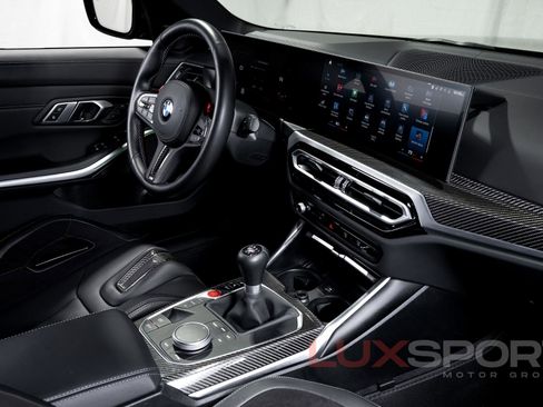 Used 2023 BMW M3 w/ M Carbon Exterior Package RWD image 77