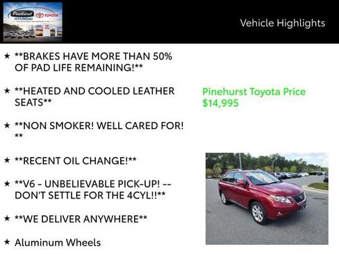 Used 2012 Lexus RX 350 AWD w/ Premium Pkg image 20