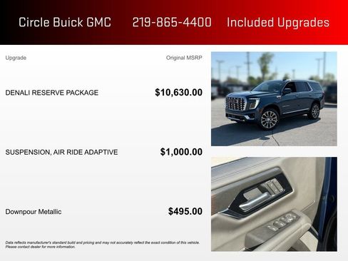 New 2026 GMC Yukon Denali w/ Denali Reserve Package AWD/4WD image 3