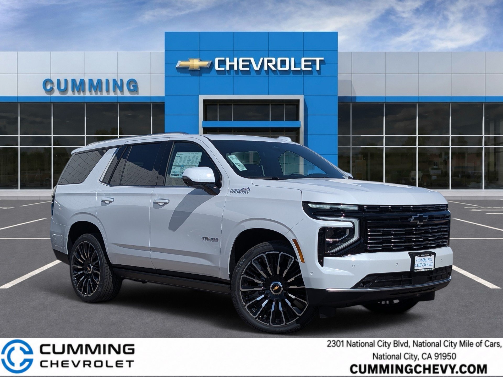 New 2027 Chevrolet Tahoe High Country AWD/4WD image 1