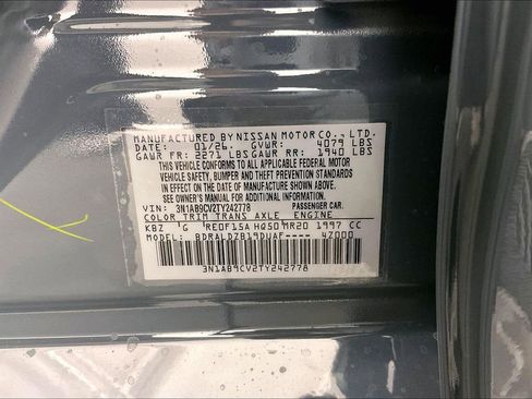 New 2026 Nissan Sentra SV w/ SV Convenience Package image 43