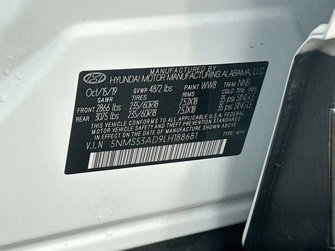 Used 2020 Hyundai Santa Fe Limited FWD image 33