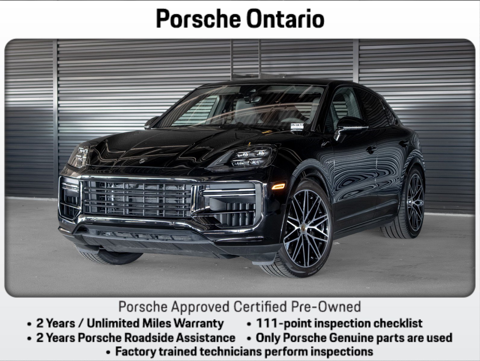 Certified 2024 Porsche Cayenne Turbo AWD/4WD image 1