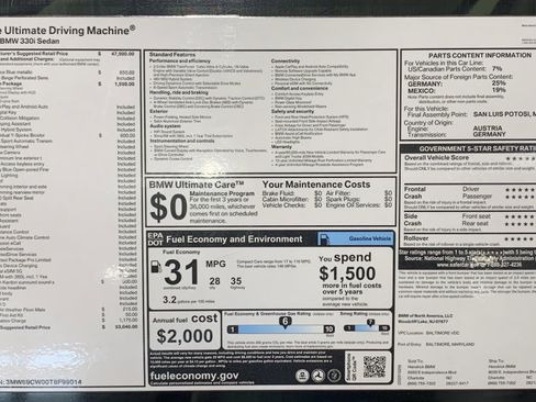 Used 2026 BMW 330i 330i NA w/ Premium Package image 31