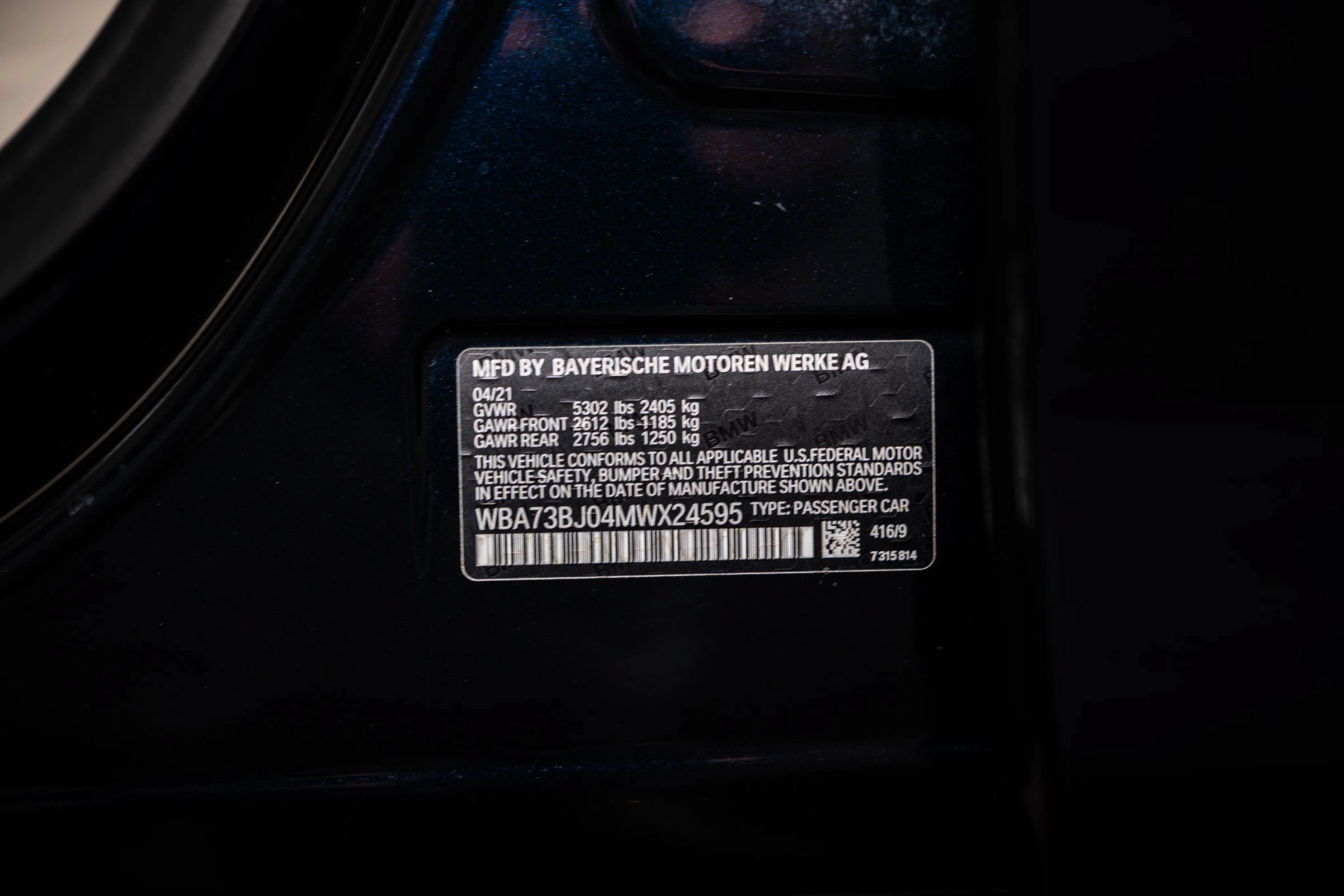 Used 2021 BMW 540i xDrive w/ M Sport Package AWD/4WD image 28