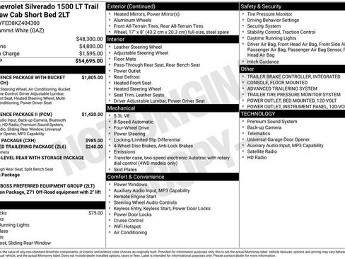 Used 2019 Chevrolet Silverado 1500 LT Trail Boss AWD/4WD image 35