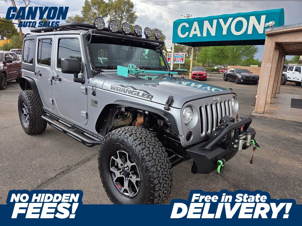 Used 2018 Jeep Wrangler Unlimited Sahara w/ Connectivity Group AWD/4WD image 1