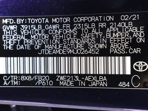 Used 2021 Toyota Corolla LE FWD image 41