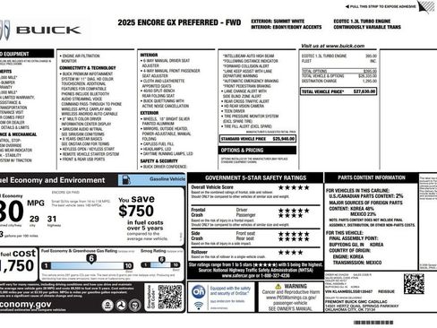 Used 2025 Buick Encore GX Preferred image 3