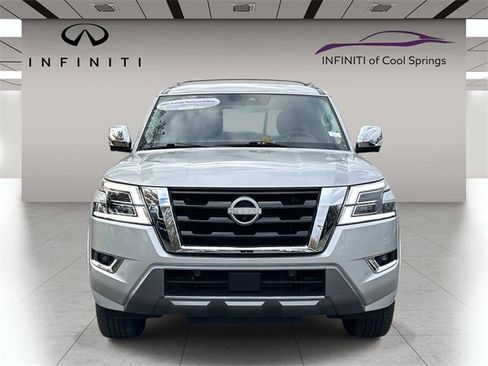 Used 2024 Nissan Armada Platinum w/ Captain's Chairs Package image 2