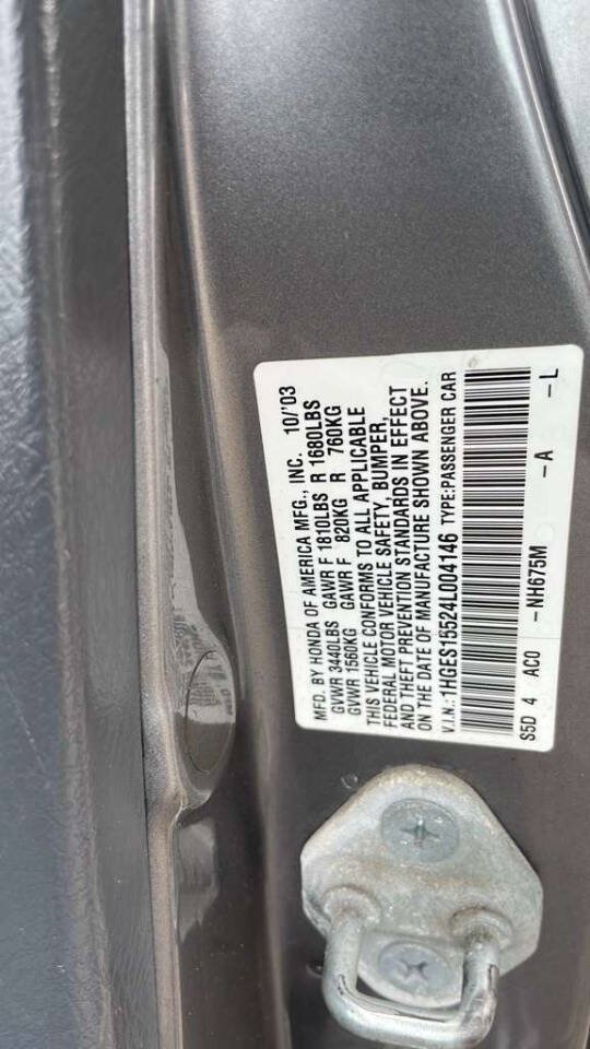 Used 2004 Honda Civic LX image 6