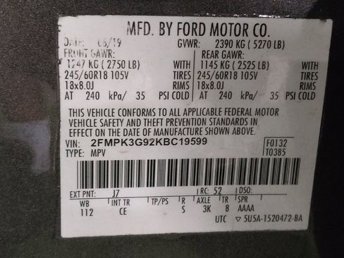 Used 2019 Ford Edge SE FWD image 33