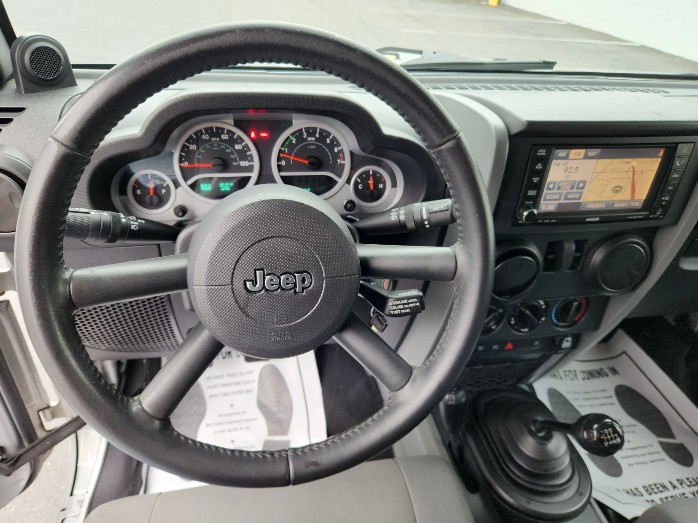 Used 2009 Jeep Wrangler Rubicon w/ Dual Top Group AWD/4WD image 8