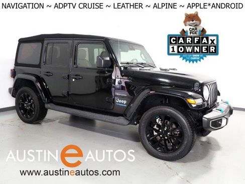 Used 2022 Jeep Wrangler Unlimited Sahara w/ Safety Group image 1