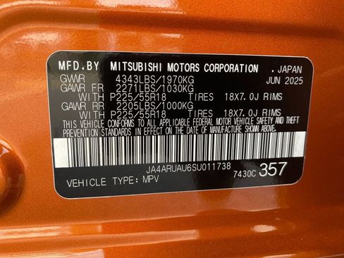 New 2025 Mitsubishi Outlander Sport ES image 32