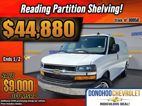 New 2025 Chevrolet Express 2500 w/ Driver Convenience Package image 1
