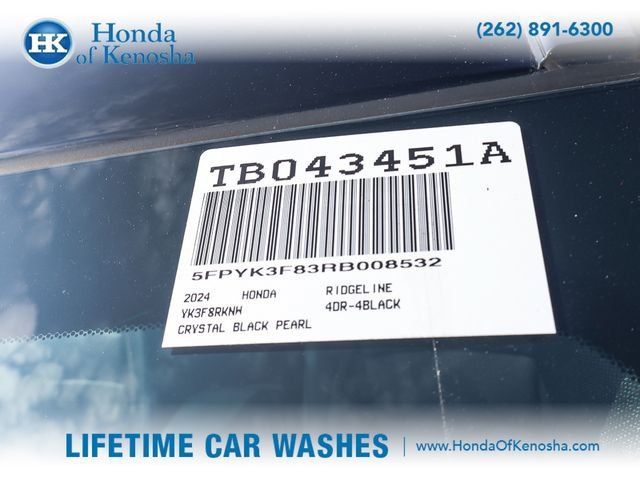 Certified 2024 Honda Ridgeline Black Edition image 26