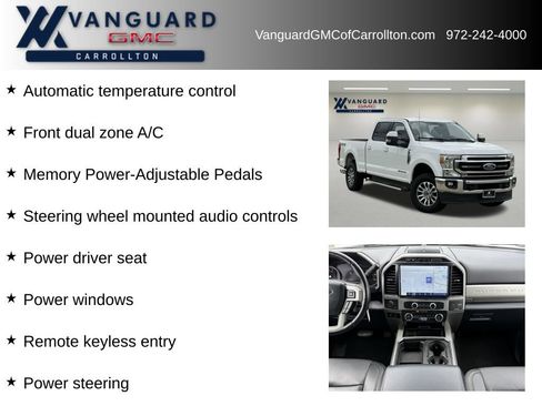 Used 2022 Ford F250 Lariat w/ Lariat Value Package AWD/4WD image 12
