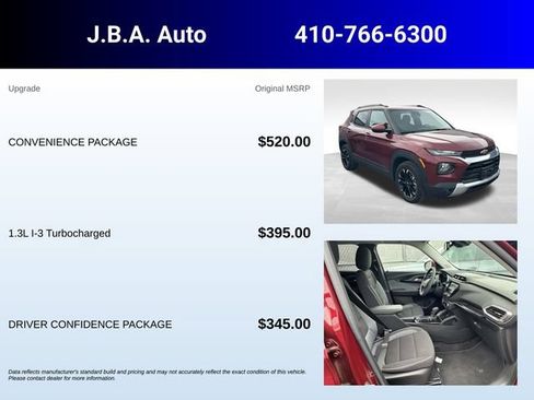 Certified 2023 Chevrolet TrailBlazer LT w/ Convenience Package FWD image 5