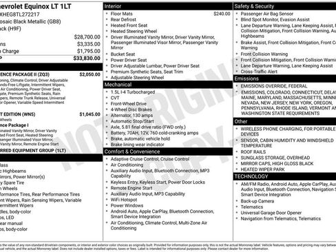 New 2026 Chevrolet Equinox LT w/ Convenience Package II image 4