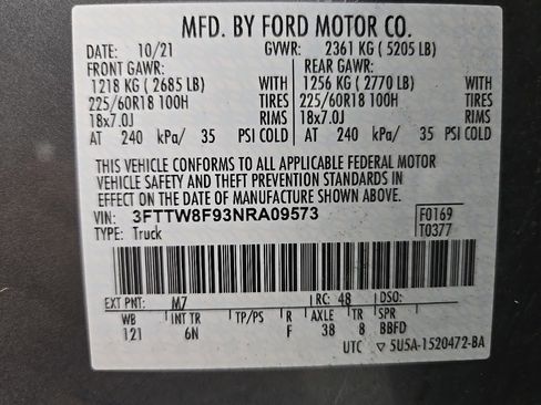 Used 2022 Ford Maverick Lariat w/ Lariat Luxury Package image 21