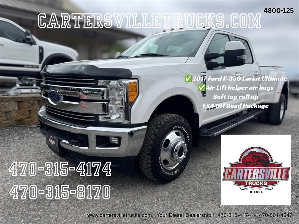 Used 2017 Ford F350 Lariat w/ Lariat Ultimate Package AWD/4WD image 1