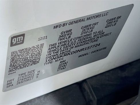 Used 2022 Chevrolet Tahoe RST w/ Luxury Package image 29