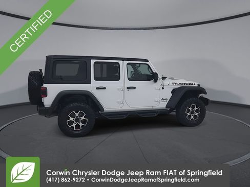 Certified 2023 Jeep Wrangler Unlimited Rubicon w/ Safety Group AWD/4WD image 16