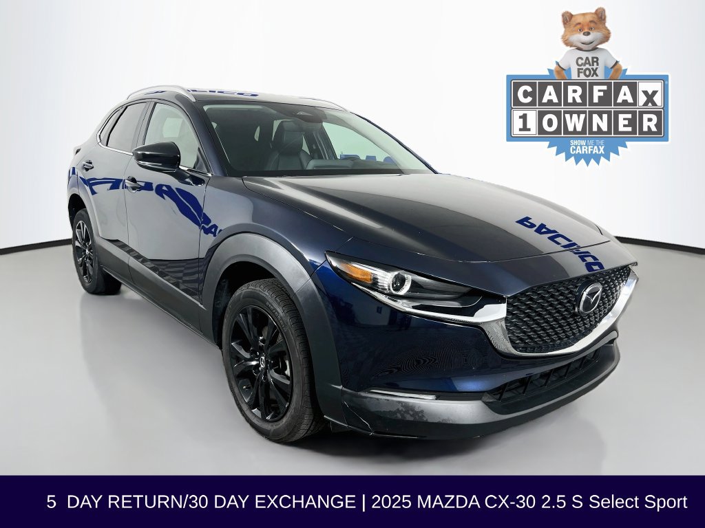 Used 2025 MAZDA CX-30 AWD 2.5 S w/ Select Sport Pkg image 1