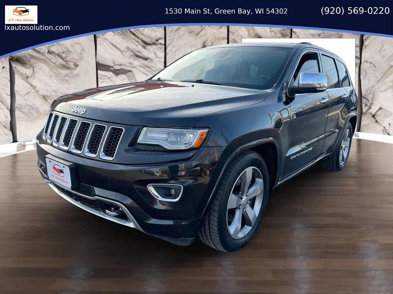 Used 2014 Jeep Grand Cherokee Overland w/ Advanced Technology Group AWD/4WD image 9