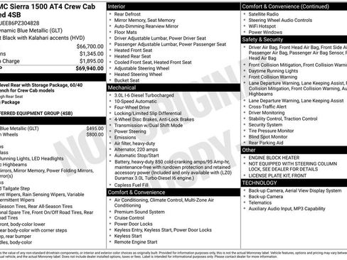 Used 2023 GMC Sierra 1500 AT4 AWD/4WD image 7