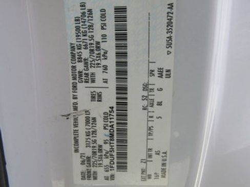 Used 2021 Ford F550 4x4 Regular Cab Super Duty image 35