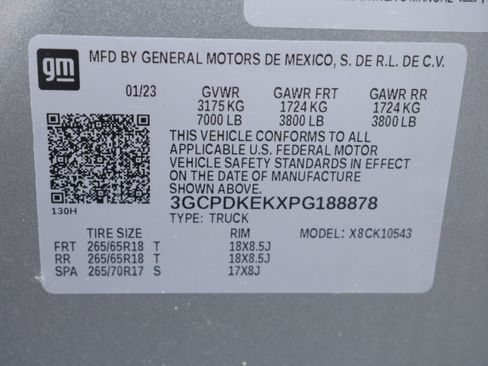 Certified 2023 Chevrolet Silverado 1500 LT AWD/4WD image 32