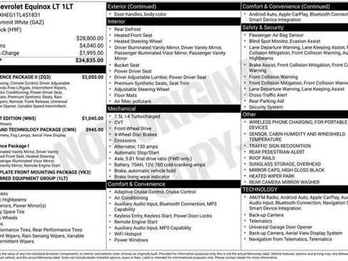 Used 2026 Chevrolet Equinox LT w/ Convenience Package II FWD image 2
