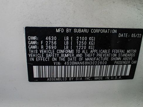 Used 2022 Subaru Legacy Limited w/ Popular Package #2 image 39