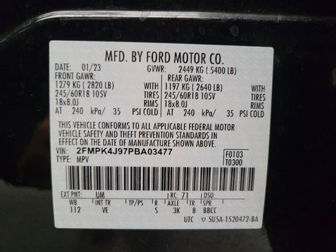 Used 2023 Ford Edge SEL w/ Convenience Package AWD/4WD image 33