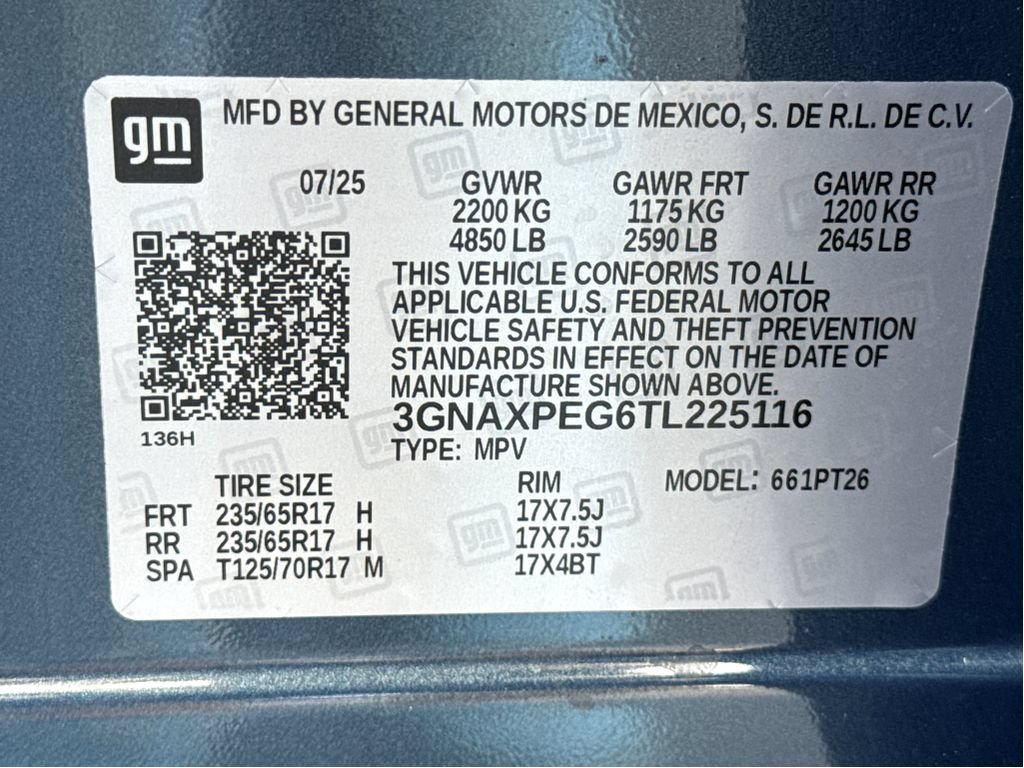 Used 2026 Chevrolet Equinox LT w/ Convenience Package II AWD/4WD image 25