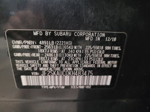 Used 2019 Subaru Forester Limited AWD/4WD image 33